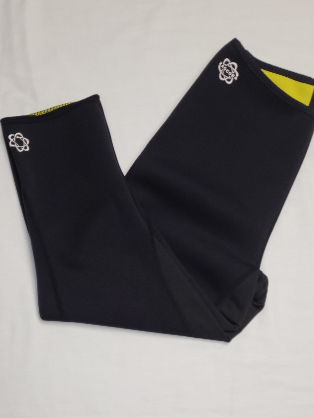 Zaggora Neoprene compression calorie burn Black stretch Hot Pants